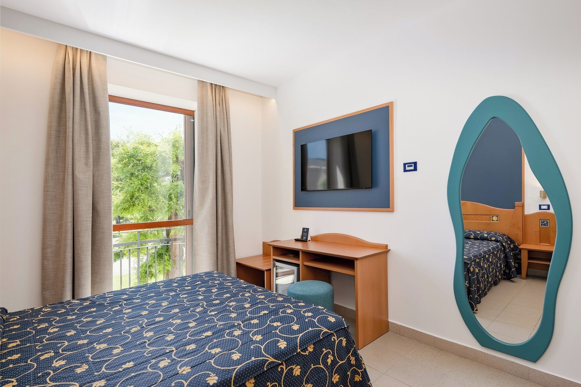 Standard-Doppel- oder -Zweibettzimmer, ohne Strandservice | Minibar, Zimmersafe, Babybetten, Bettwäsche