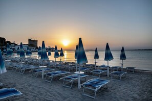 En privat strand