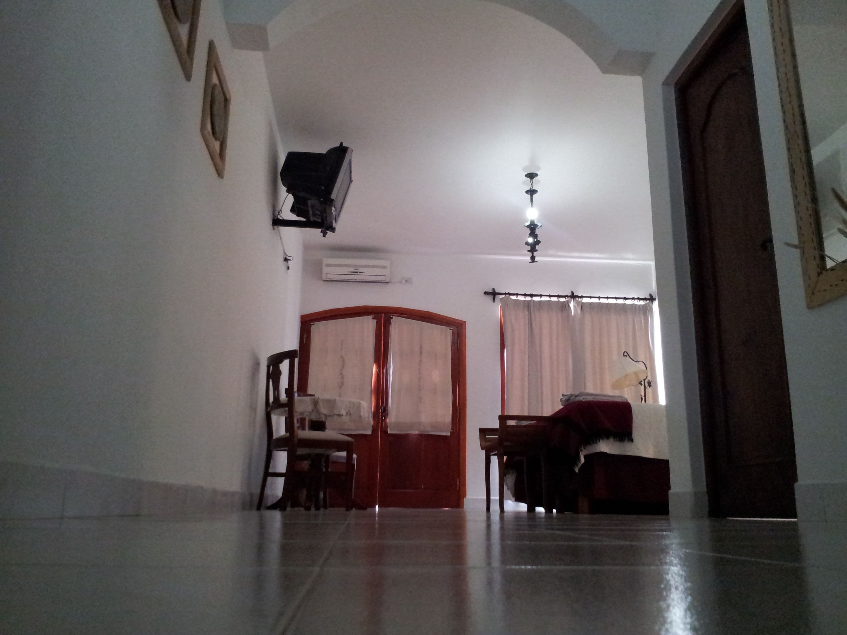 standard double room, ground floor | premium bedding, minibar, in-room safe, desk