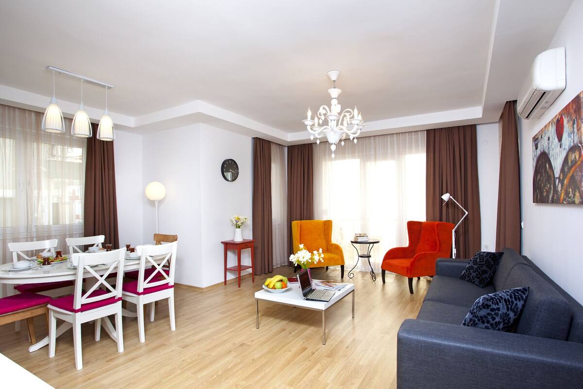 3+1 APARTMENT - ANEX BUILDING | In-room safe, WiFi (free), bed sheets