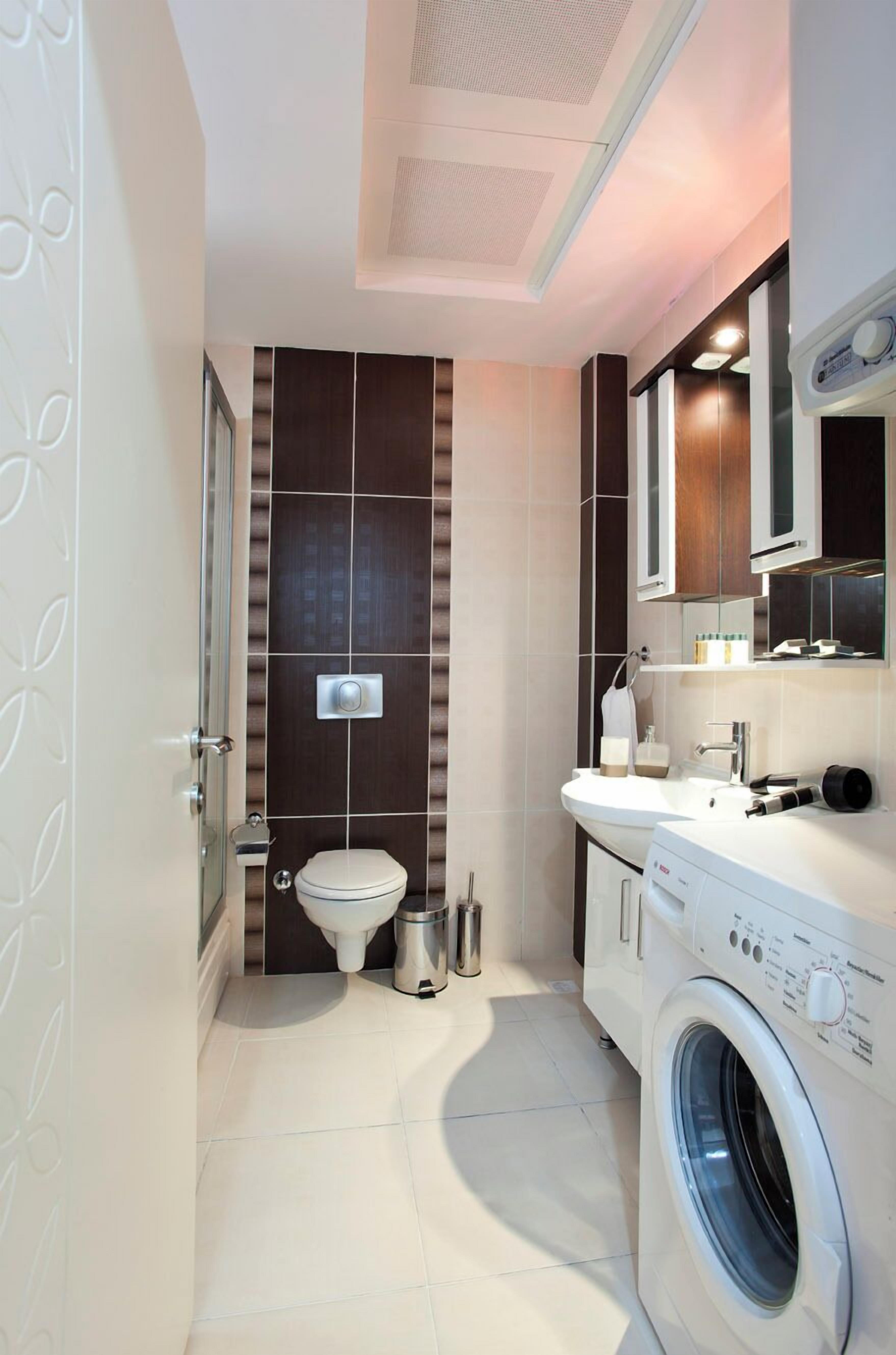 2+1 apart 4 anex building | bathroom | shower, free toiletries, hair dryer, slippers