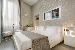 Superior Suite, 2 Bedrooms, City View | Premium bedding, down comforters, in-room safe, desk - Piazza di Spagna Suites (Rome)