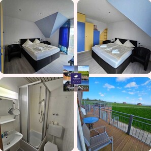 Habitación Confort doble (incl. end cleaning fee €35) | Ropa de cama hipoalergénica, caja fuerte, decoración individual