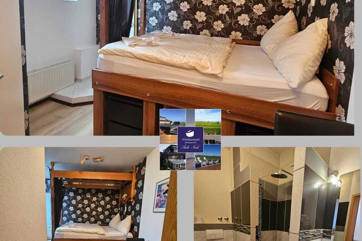 Habitación (Queen, incl. end cleaning fee €30) | Ropa de cama hipoalergénica y caja de seguridad en la habitación