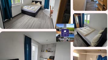 Apart Daire (incl. end cleaning fee €38) | Anti alerjik yatak takımı, odada kasa, ayrı ayrı dekore edilmiş
