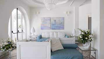 Sala de estar en el lobby
