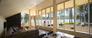 Premium-Villa, 3 Schlafzimmer, Sauna, Seeseite (Final Cleaning Included) | Ausblick vom Zimmer