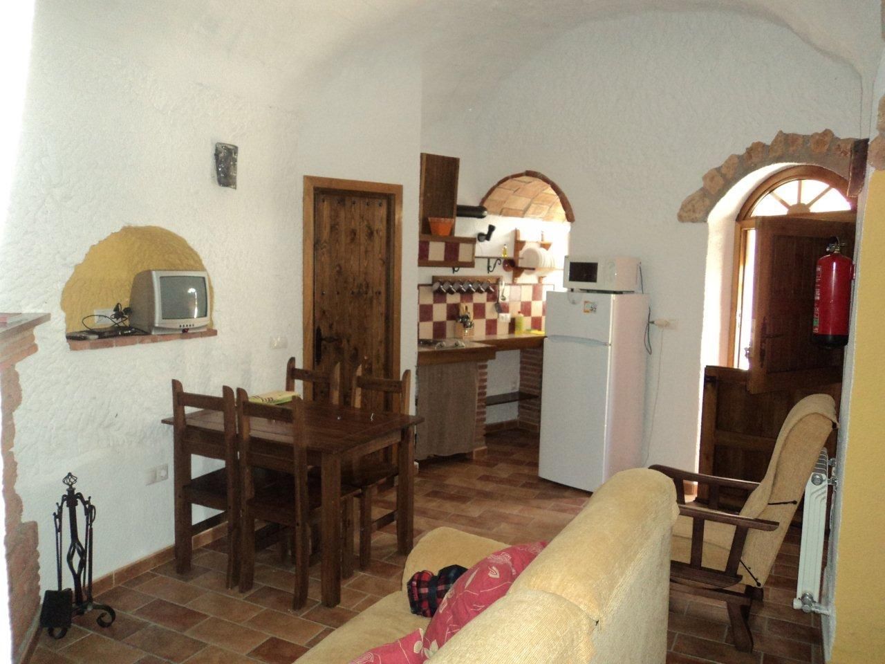 standard apartment, 2 bedrooms | living area | tv, fireplace