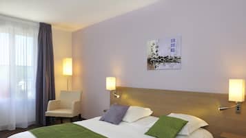 Comfort-Zimmer | 1 Schlafzimmer, Zimmersafe, Schreibtisch, laptopgeeigneter Arbeitsplatz