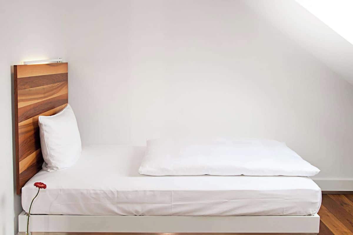 Habitación económica, 1 cama individual, frigorífico (Shower Only) | Ropa de cama de alta calidad, colchones con acolchado adicional, minibar