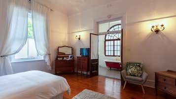 Room (5) | Egyptian cotton sheets, Select Comfort beds, in-room safe