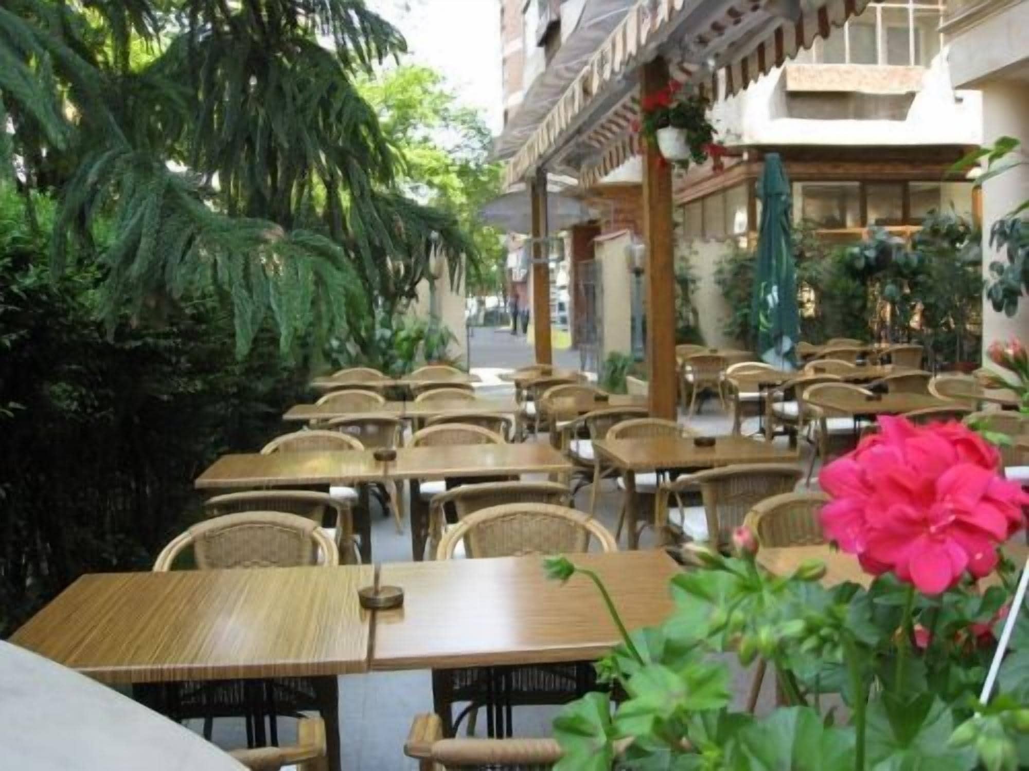 breakfast, lunch and dinner served