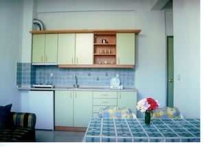 Appartement Standard, 1 chambre | Cuisinette privée | Réfrigérateur, surface de cuisson