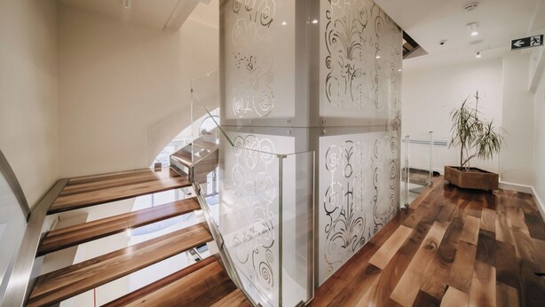 Staircase - Hotel Vis a Vis (Trieste)