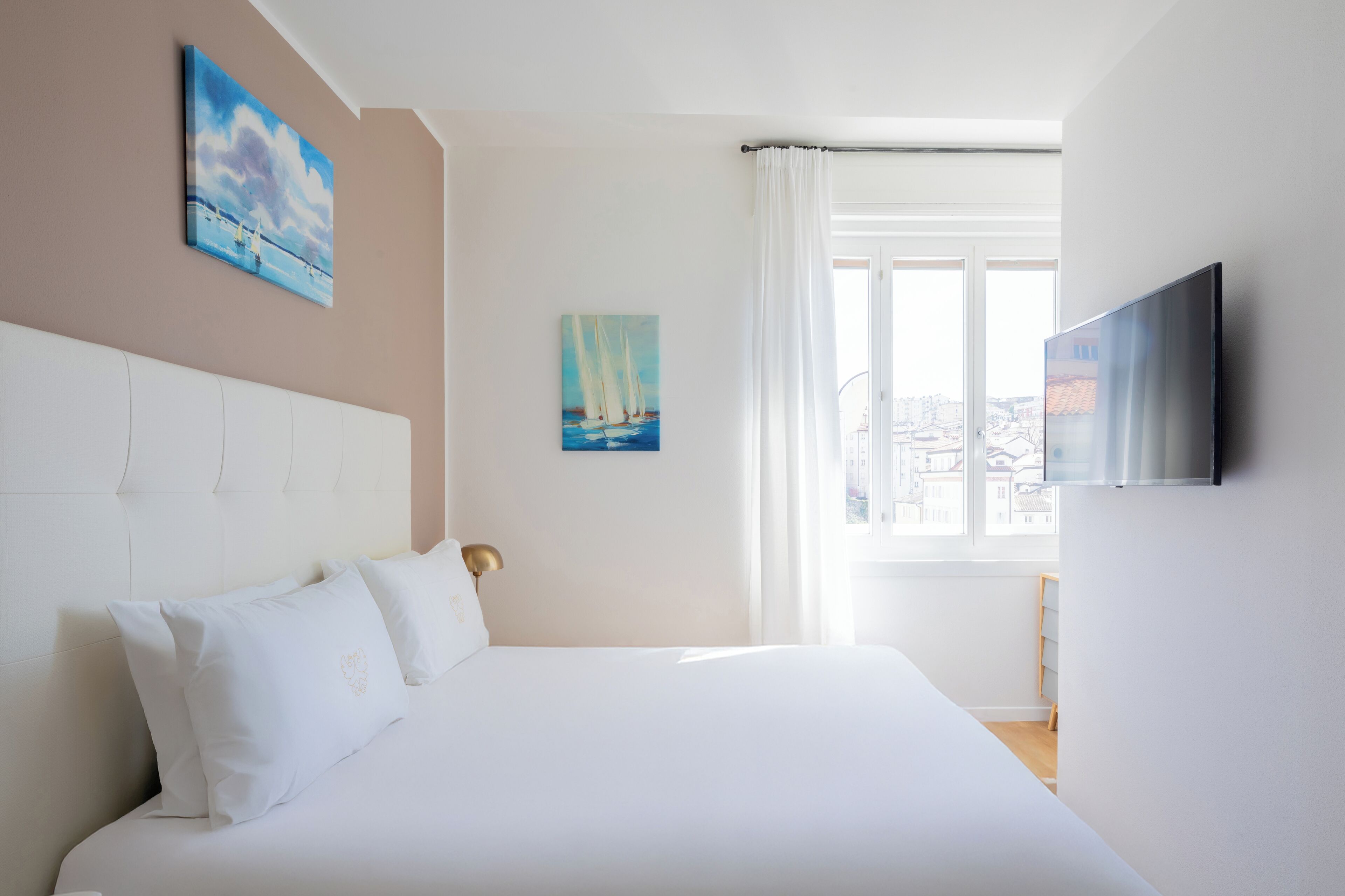 Family Aparthotel Annex - Pozzo del Mare | Biancheria da letto di alta qualità, una cassaforte in camera