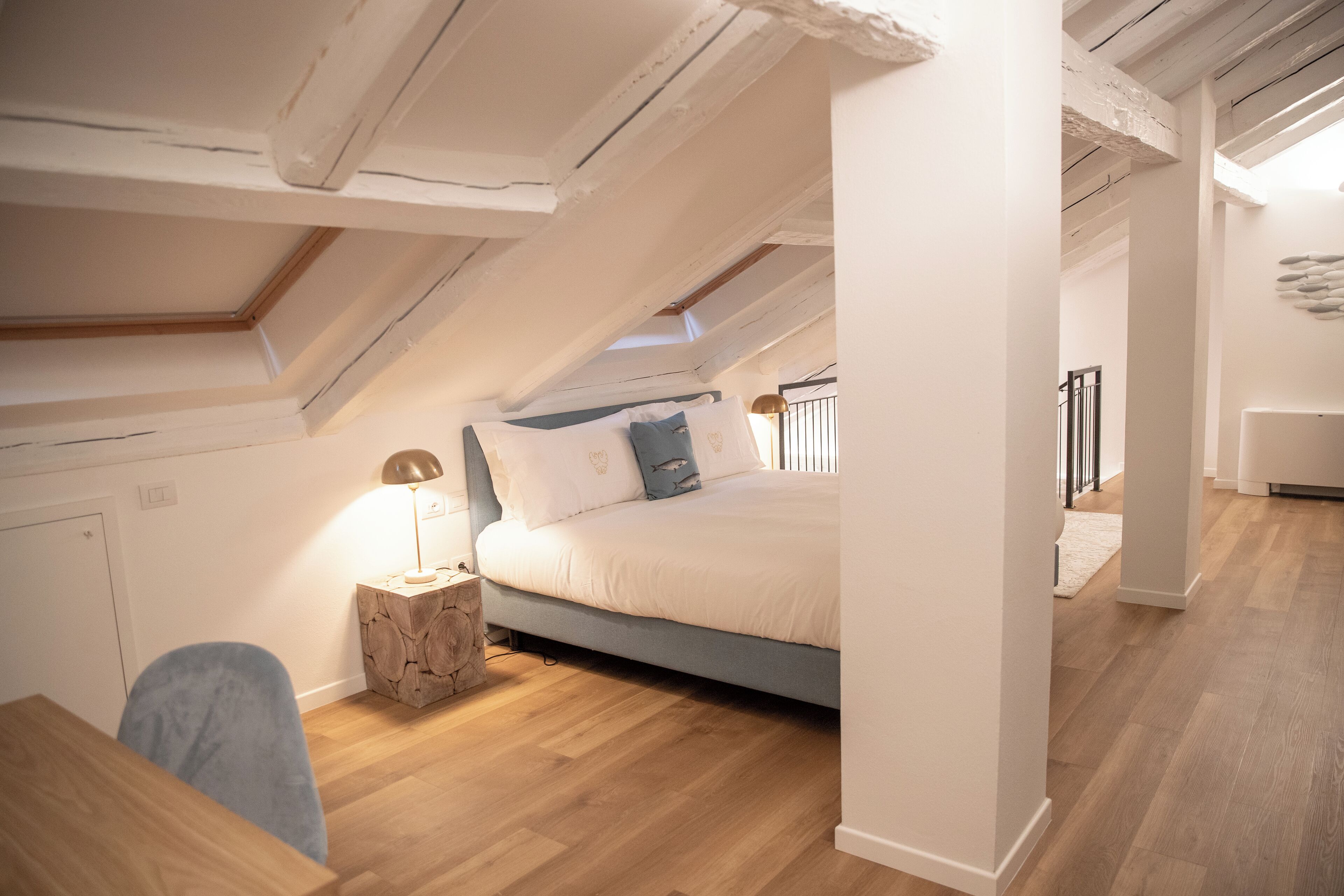 City Lodge Duplex Annex - Piazza Unita' | Biancheria da letto di alta qualità, una cassaforte in camera