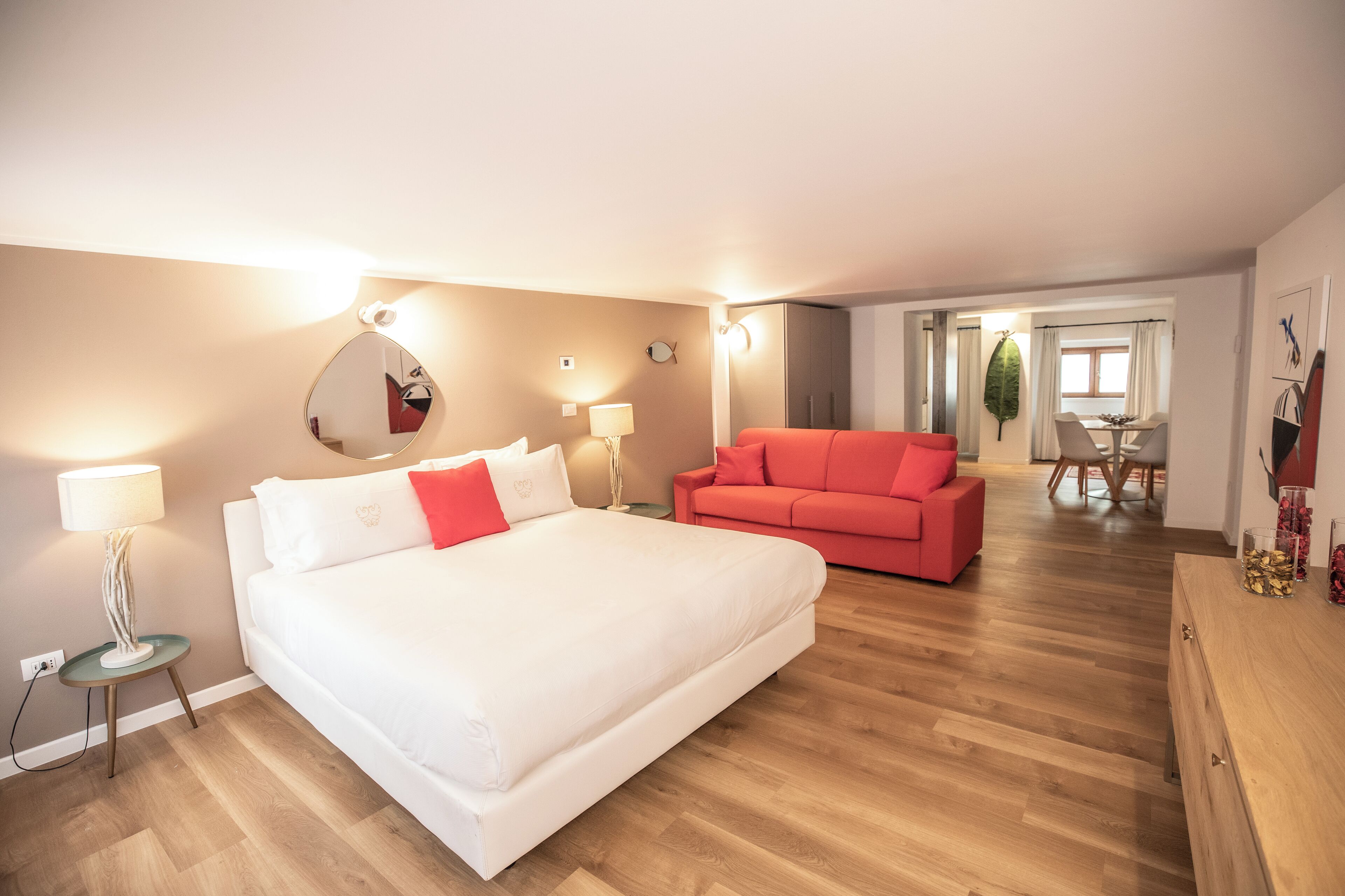 Open Loft Annex - Piazza Unita d'Italia | Biancheria da letto di alta qualità, una cassaforte in camera