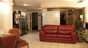 Sala de estar en el lobby