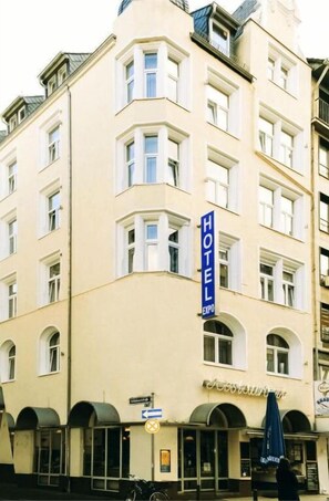 Façade de l’hébergement