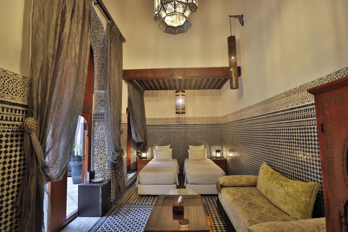 Habitación doble romántica (Selma) | 1 habitación, sábanas de algodón egipcio y ropa de cama de alta calidad