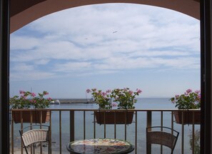 Doppelzimmer, Meerblick | Balkon