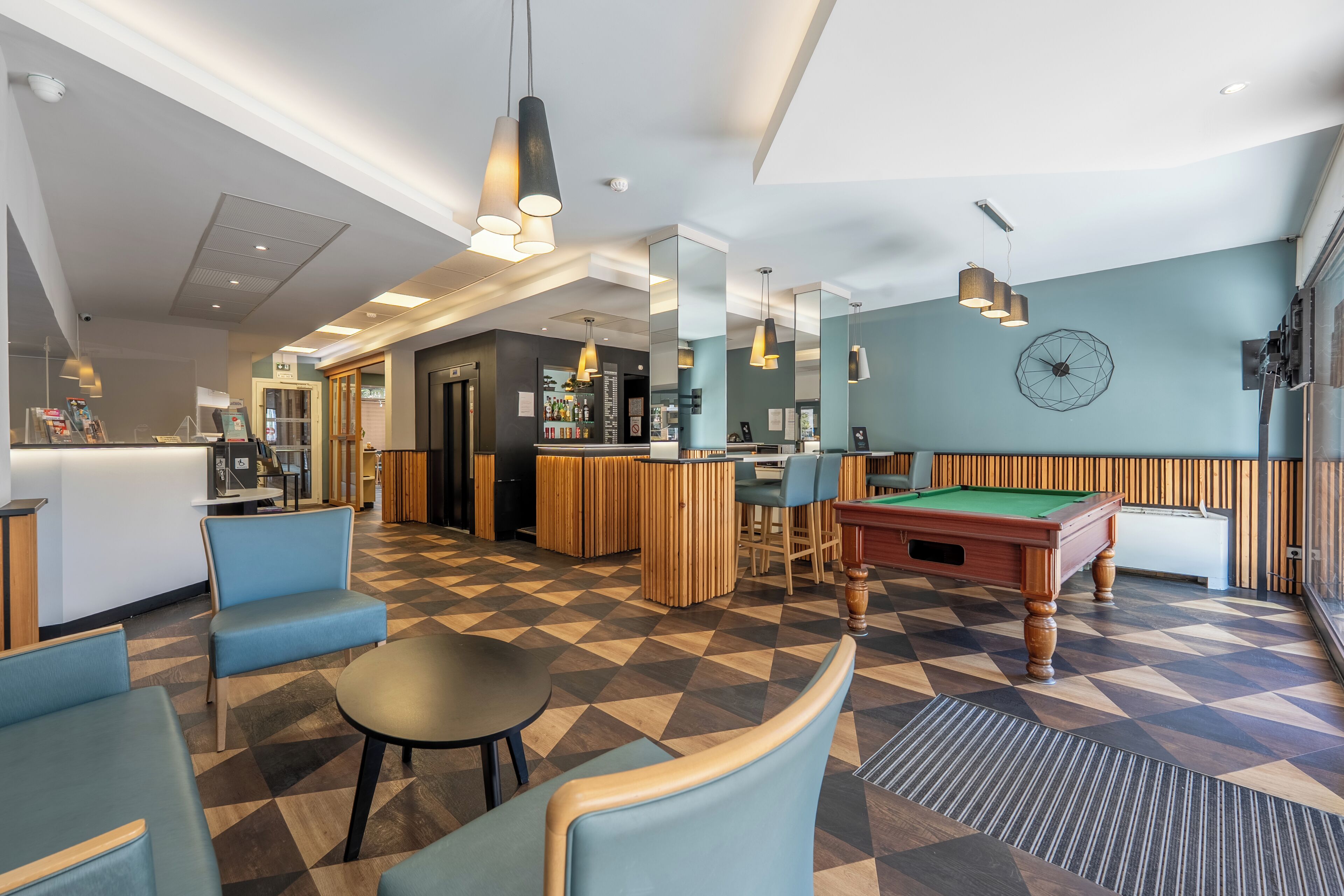 Sitzecke in der Lobby