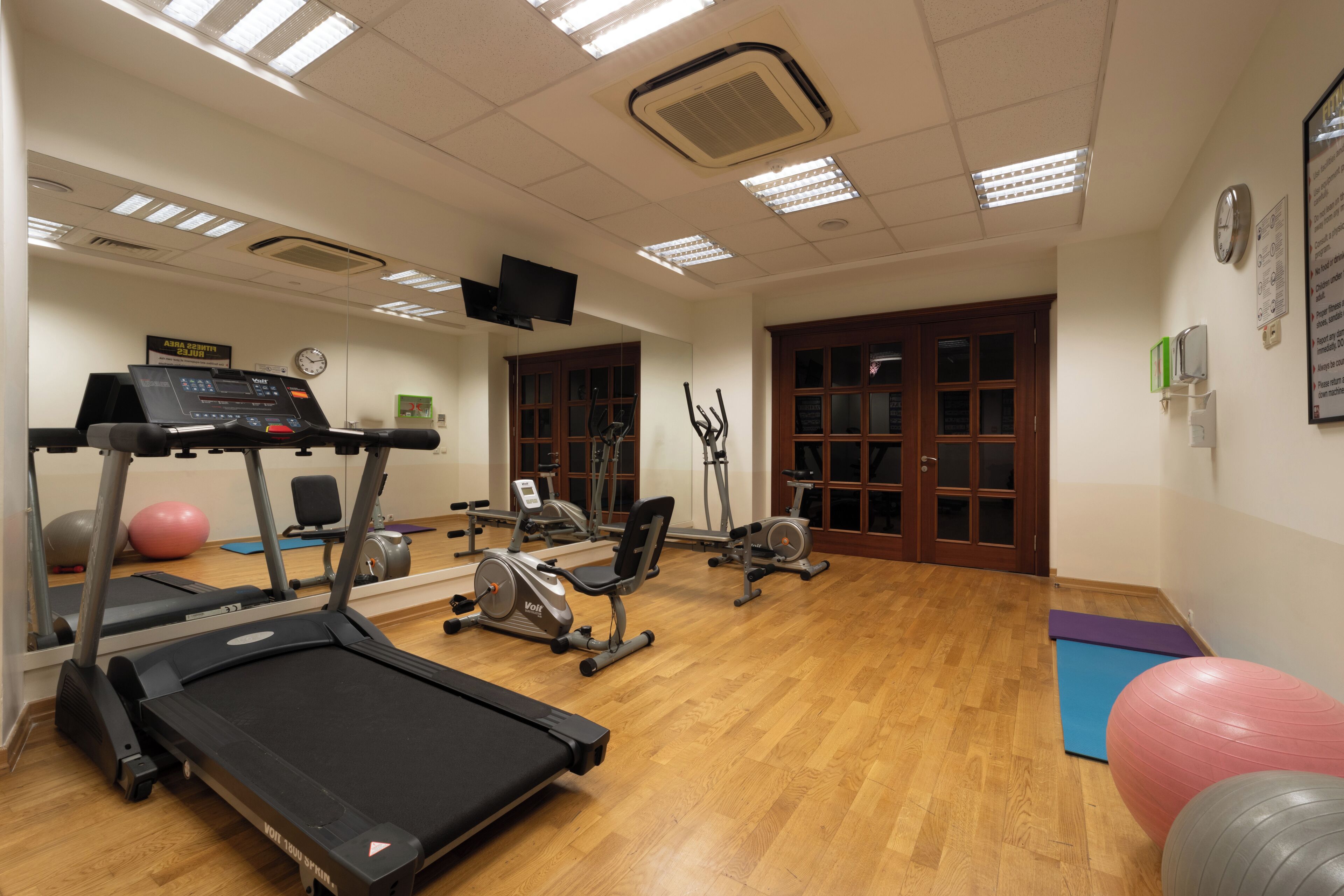 fitness facility