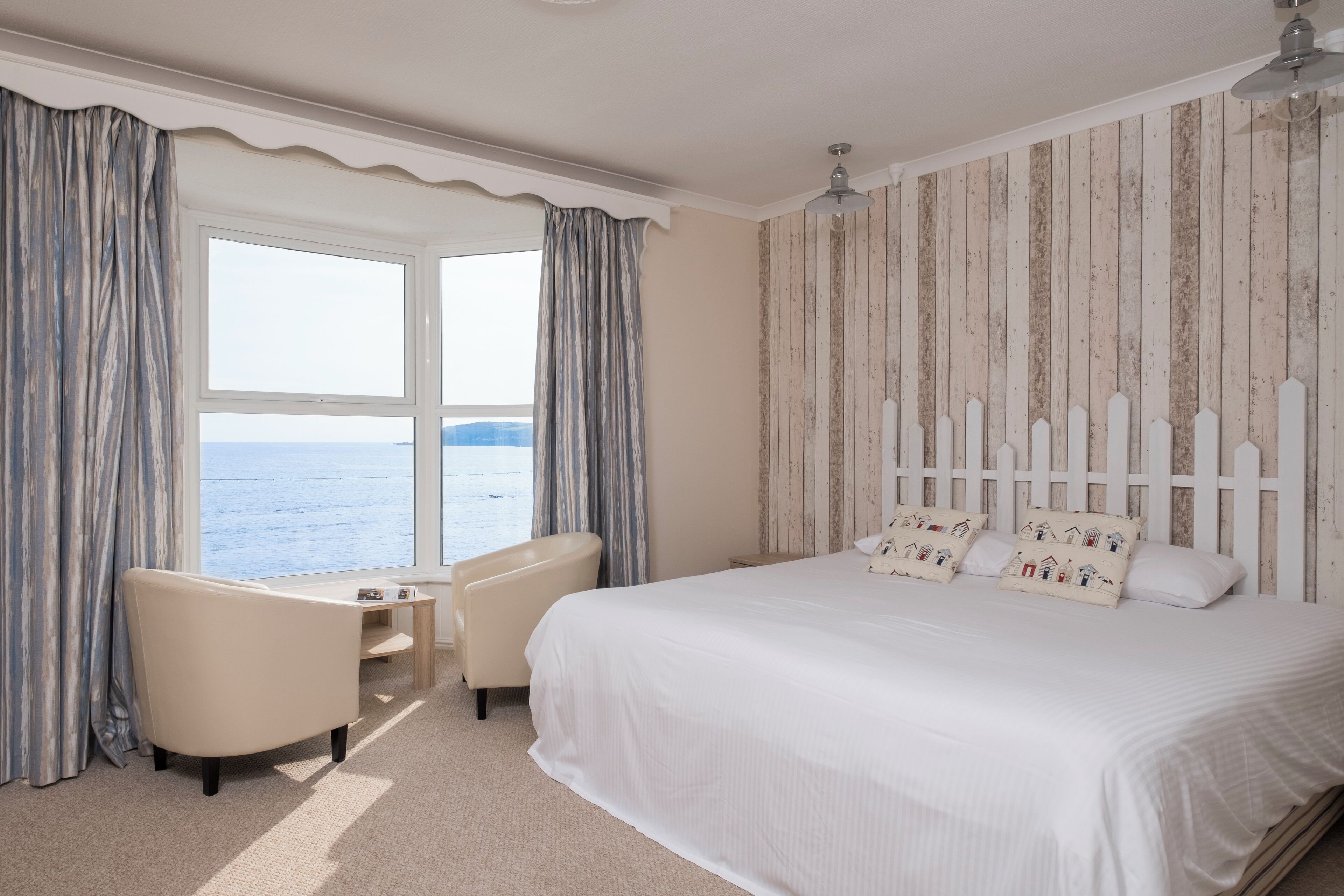 Quadruple Room, Sea View (Room 19) | Free WiFi, bed sheets