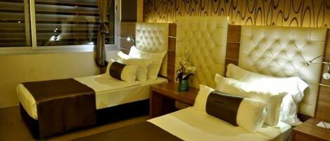 Double or Twin Room | Premium bedding, minibar, in-room safe, desk