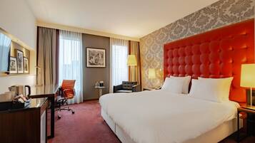 Hypo-allergenic bedding available, minibar, in-room safe, desk