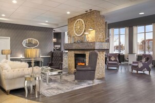 Sala de estar en el lobby
