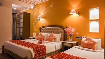 Royal Room | Select Comfort beds, in-room safe, individually decorated