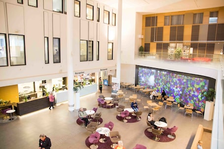 Lobby sitting area. Norlandia Care Tampere Hotel