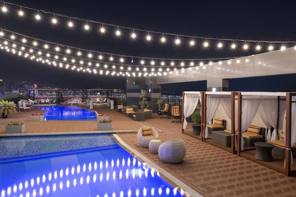 Rooftop pool