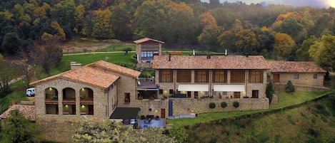 Fachada de la propiedad