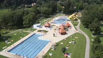 Piscina de natación o entrenamiento