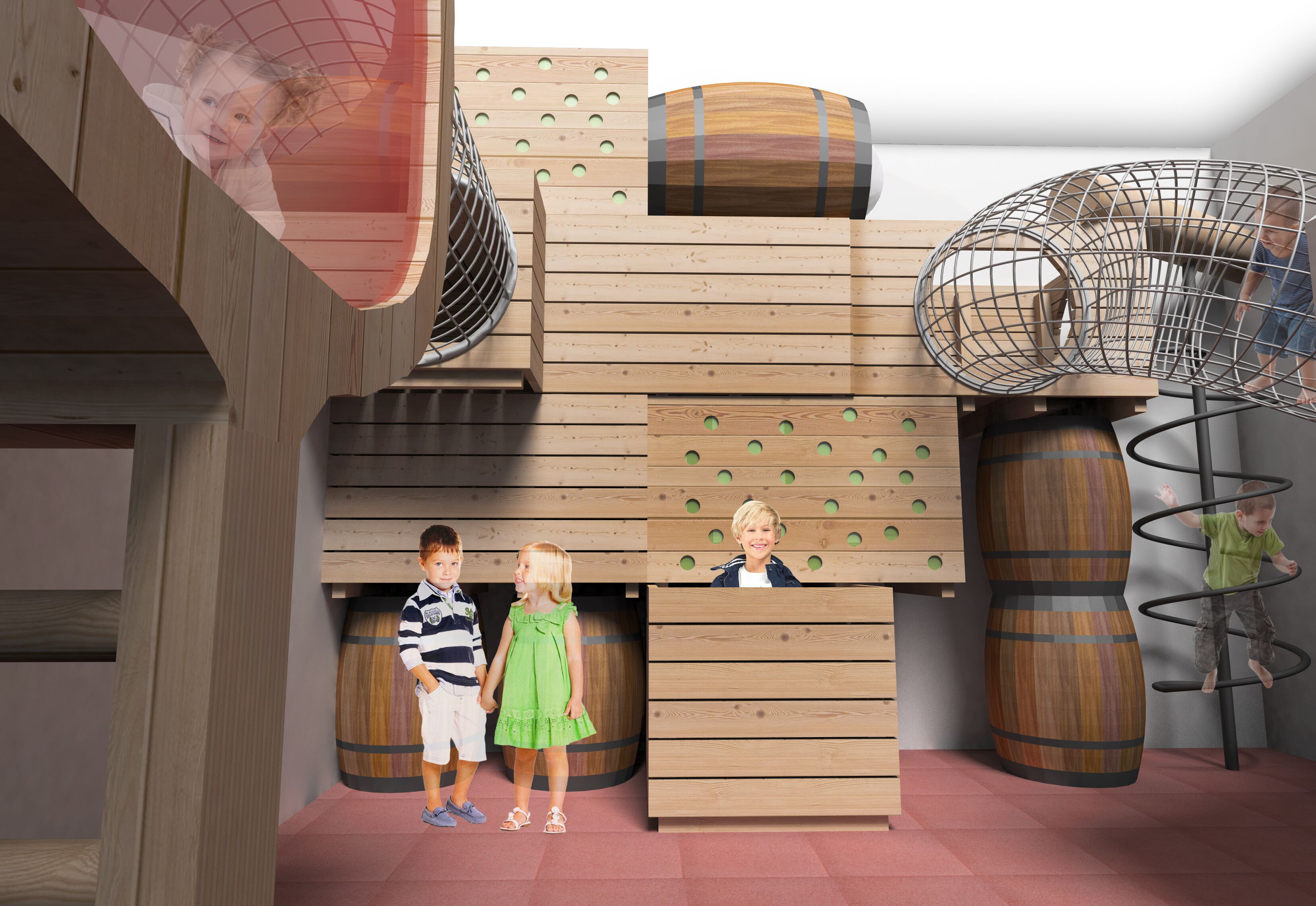 Children's play area - indoor