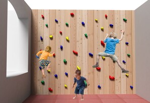 Área de juegos infantiles bajo techo