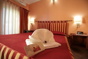 In-room safe, blackout curtains, soundproofing, cots/infant beds