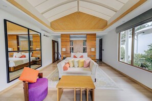 Beach Bungalow | Oppholdsrom | LED-TV