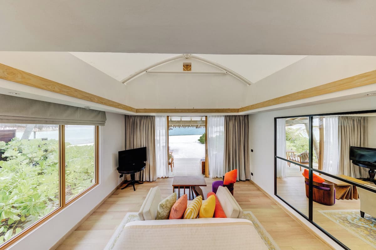 platinum beach bungalow | 1 bedroom, free minibar items, in-room safe, individually furnished