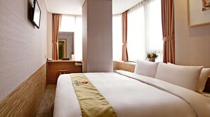 Standard-Doppelzimmer (Airtel - Free Breakfast) | Zimmersafe, schallisolierte Zimmer, kostenloses WLAN, Bettwäsche