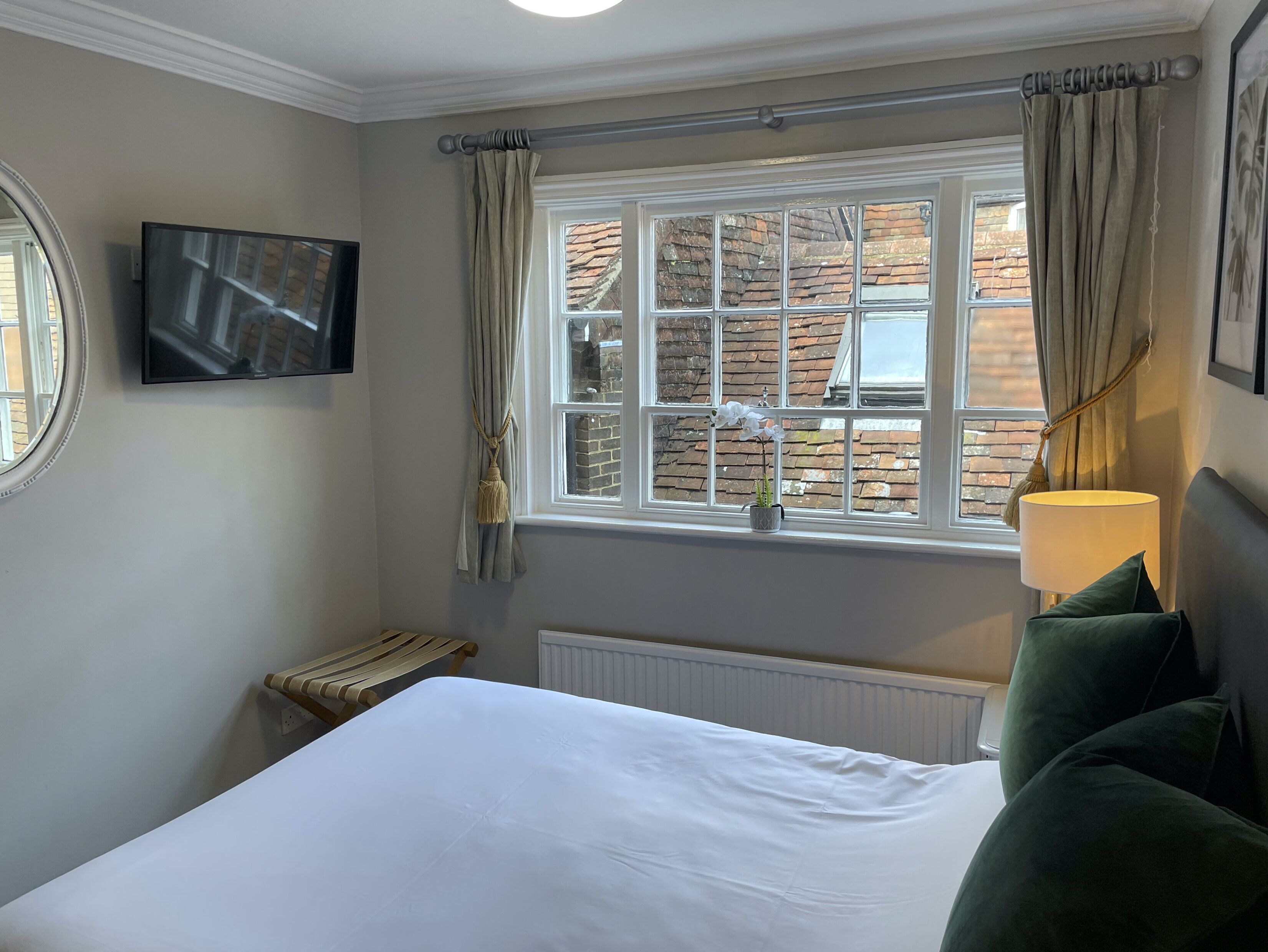 Blackout drapes, soundproofing, iron/ironing board, free WiFi