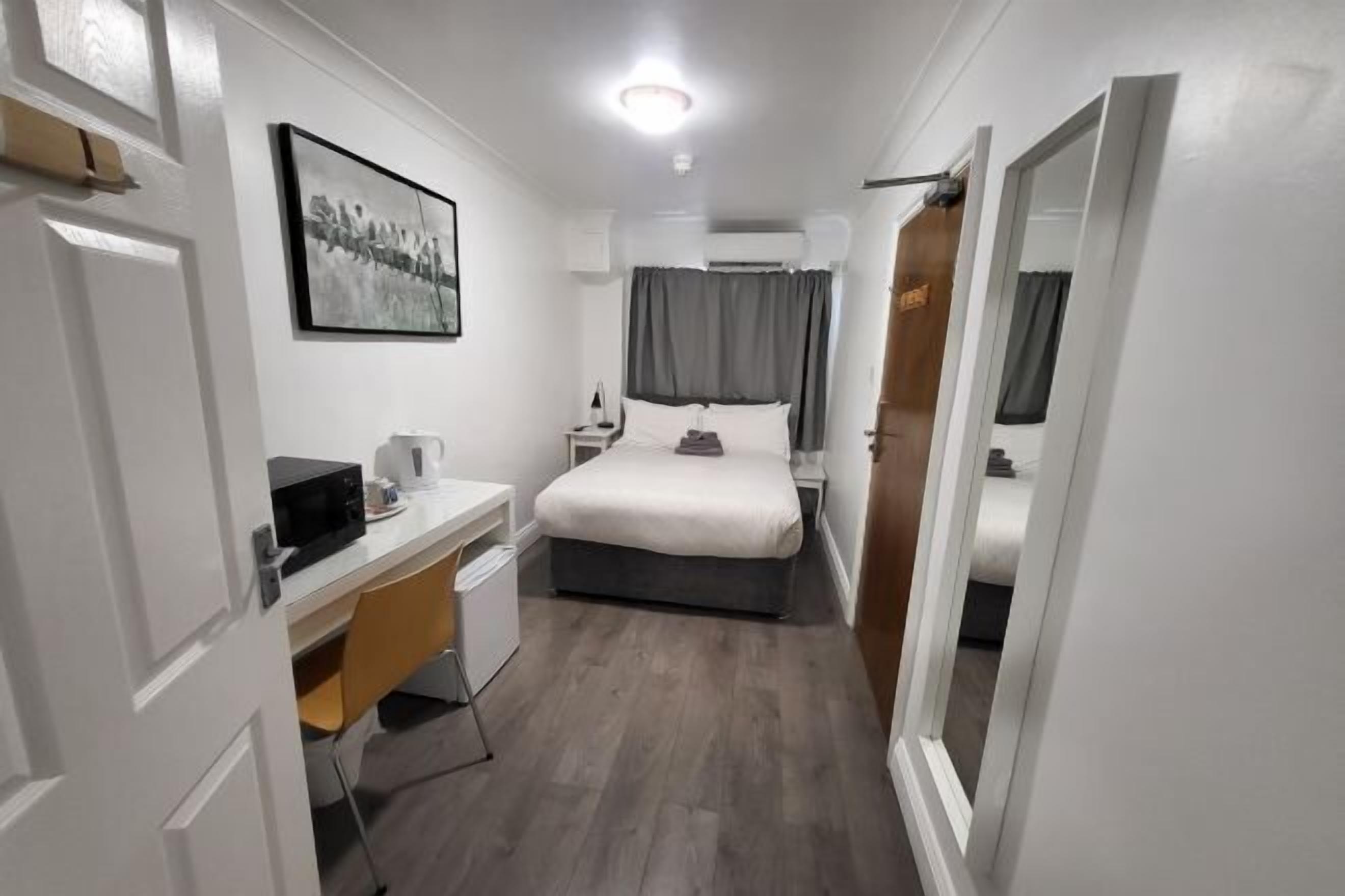 Premium bedding, memory foam beds, free WiFi, bed sheets