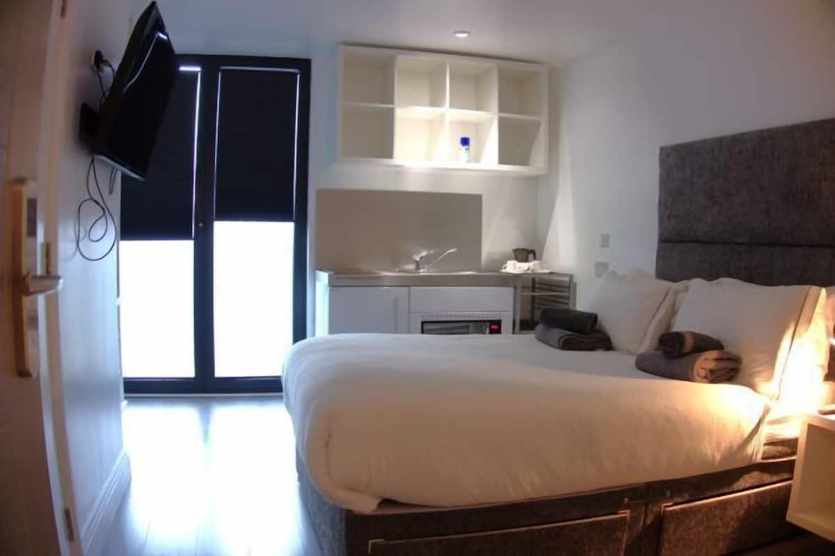 Premium bedding, memory-foam beds, free WiFi, bed sheets