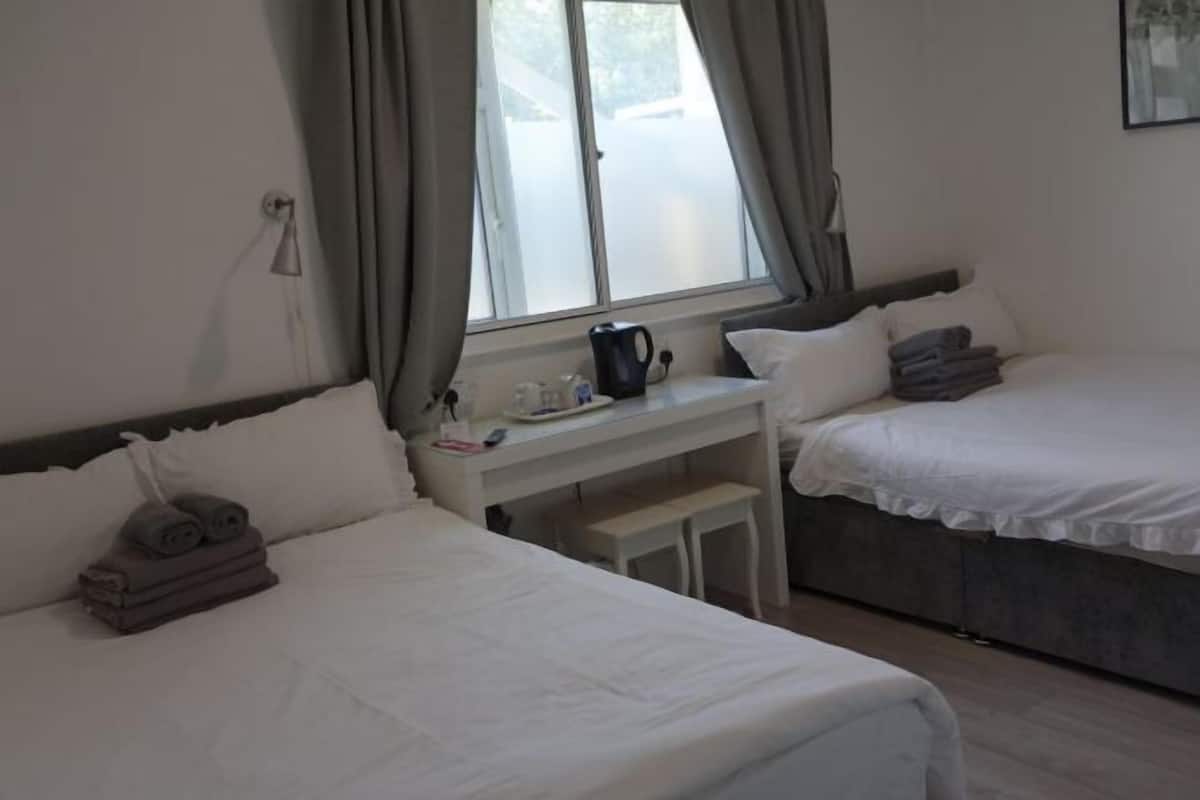 Premium bedding, memory-foam beds, free WiFi, bed sheets