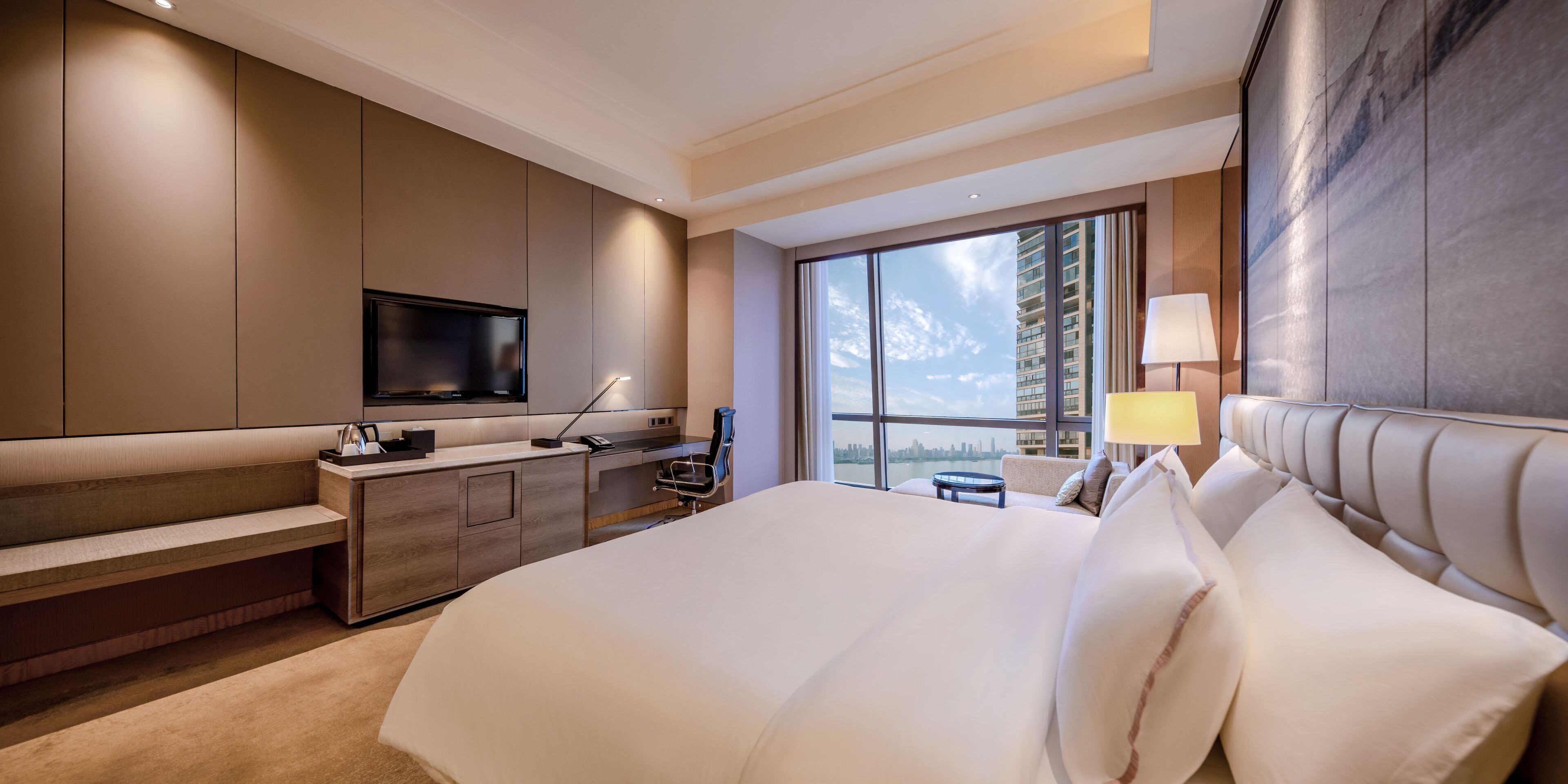 Premium bedding, in-room safe, individually decorated, desk