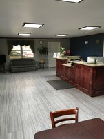 Sala de estar en el lobby