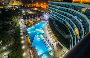 Front of property - evening/night