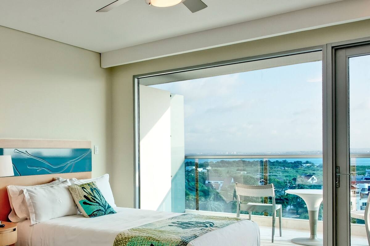 superior room, 2 double beds | view from room